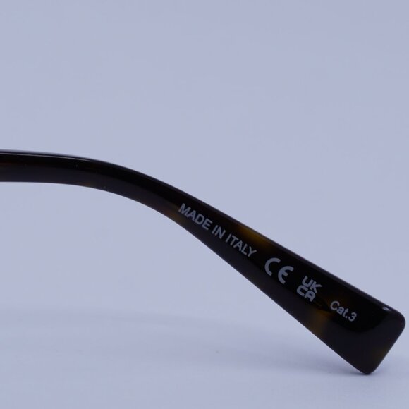 Saint Laurent SL609 CAROLYN 002 Sunglasses Havana Aviator Frame, Grey Lenses - Picture 5 of 12